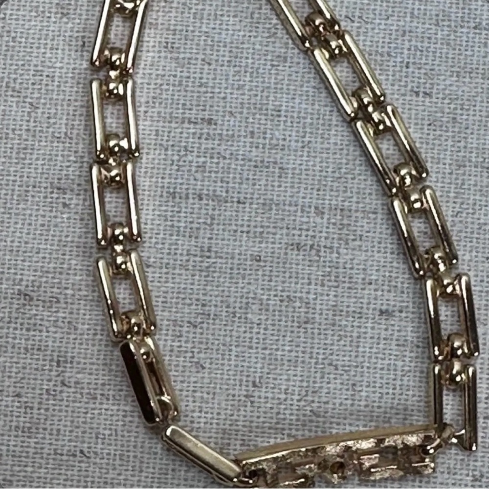 Elegant Givenchy Gold Link Bracelet